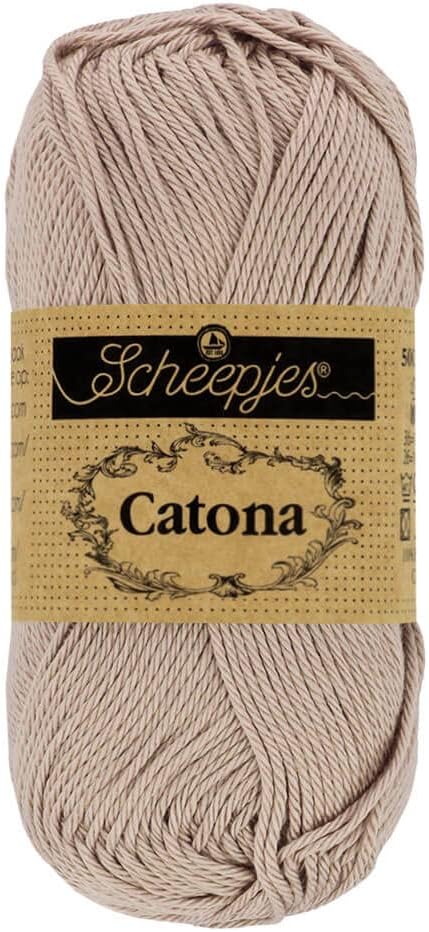 Scheepjes Catona Yarn - 406 Soft Beige