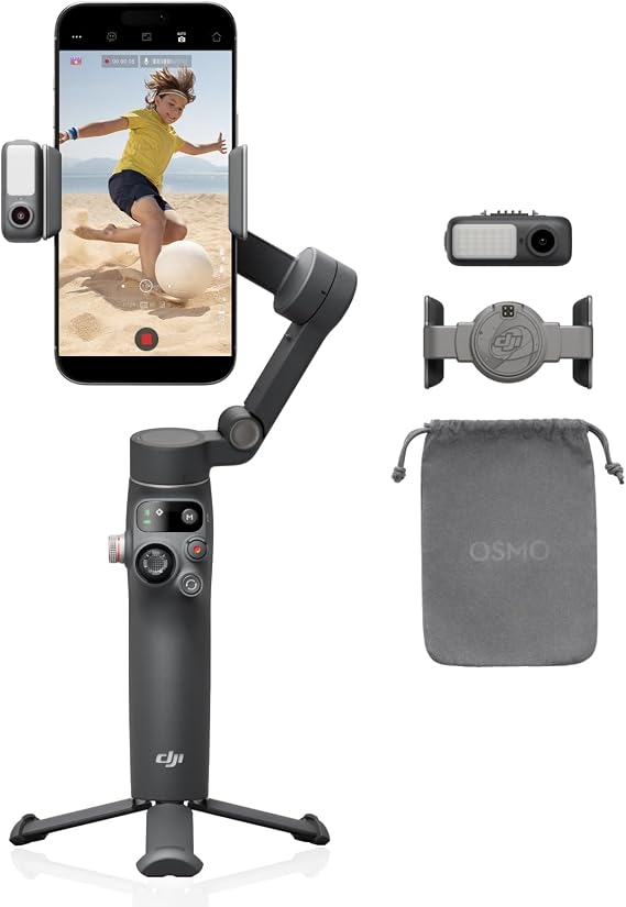 Osmo Mobile 7P Smartphone Gimbal for iPhone/Android Native Tracking
