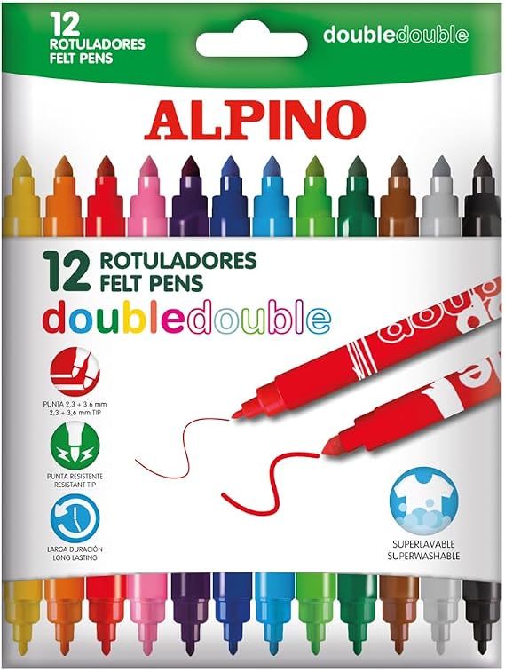 Alpino 10+2 ROT DOUBLE BAG