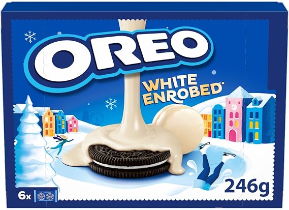 Oreo Enrobed Beyaz Çikolata Kaplamalı Bisküvi 246 gr
