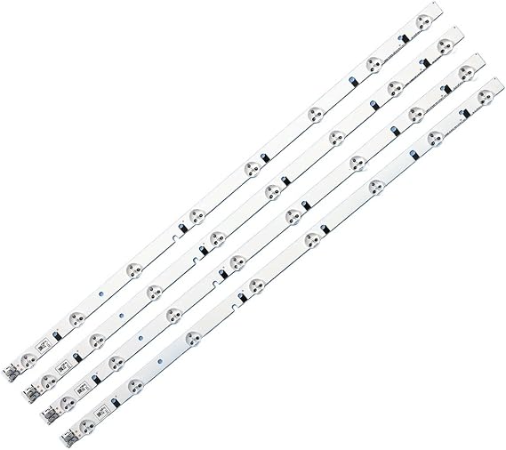 QIANHUI Generic Kit 4pcs 7LED 650mm LED Strip Fit For Samsung Ue32j5500ak 2014SVS32FHD 3228 D4GE-320DC1-R2 D4GE-320DC1-R1 Bn96-30443A 30442A