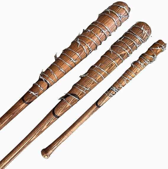 Triple Pack | Walking Dead Lucille Negan Hardwood Replica