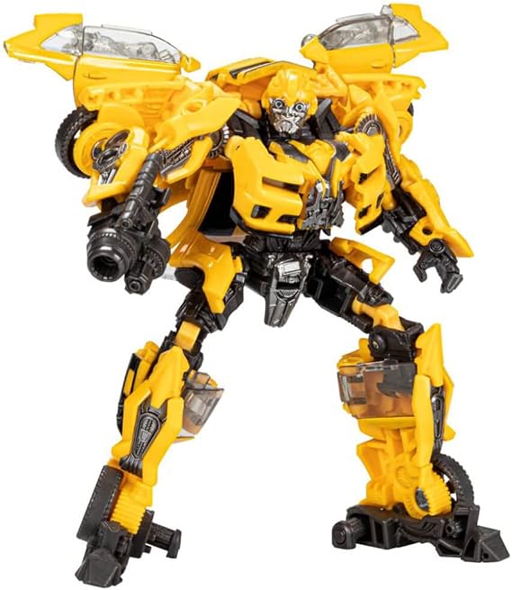 Transformers Toys Studio Series 87 Deluxe Class Dark of The Moon Bumblebee Action Figure - Ages 8 and Up, 4.5-inch, Multicolored