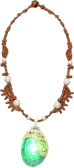 Disney Moanas Magic Shell Heart Light Up Necklace by Te Fiti Brand Name Disney Moana