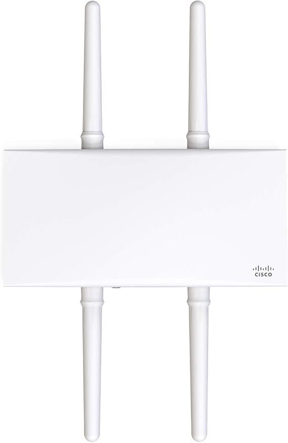 Cisco Meraki MR86 Wi-Fi 6 Outdoor Access Point w/Security and Bluetooth Radio and 7YR License and Support (MR86-HW+LIC-ENT-7YR)