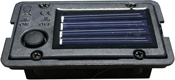 Selections Solar Powered White Light LED Garden Light Box
