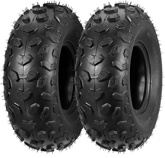 MaxAuto 2pcs 19x7-8 ATV Tires Compatible with Coleman CT200U, BT200X, LT80