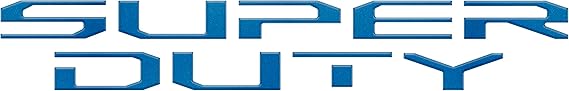 Tailgate Letter Inserts - Compatible with 2020-2022 Ford Super Duty