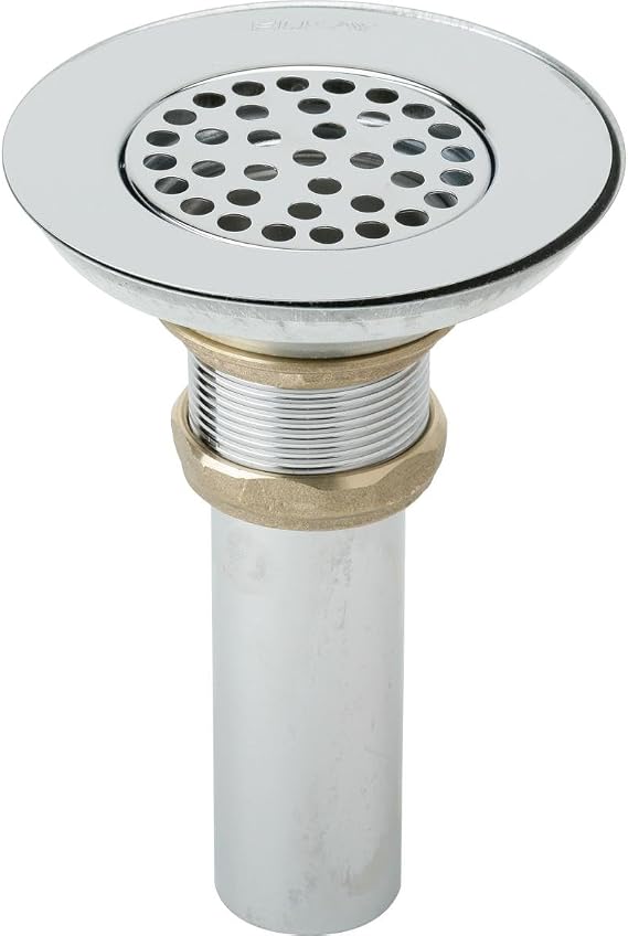 Elkay LK18B 3-1/2" Drain with Type 304 Stainless Steel Body, Strainer, and Tailpiece