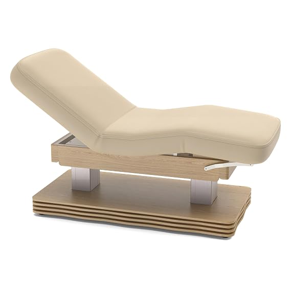 Master Massage 31 Heather Dual-Tower Deluxe Electric SPA Bed Adjustable Beauty Treatment Table with Quiet Lift System for Beauty Salon, Spa, Aesthetic Center & Massage