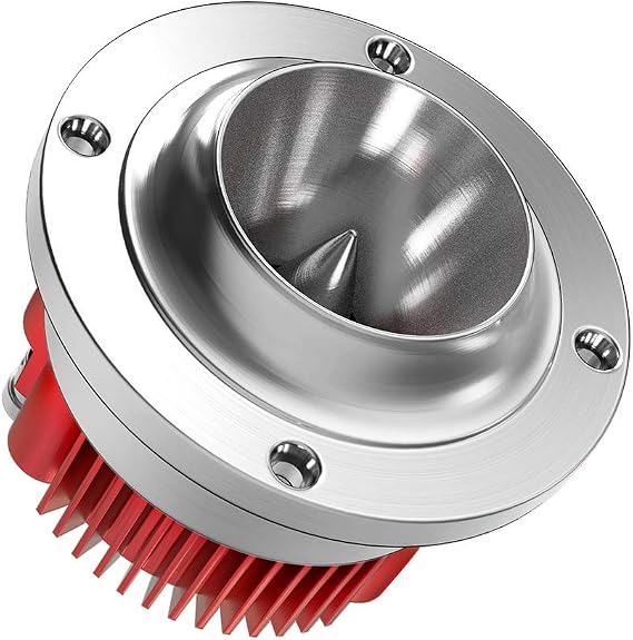 1-Inch 200 Watt Max Neodymium Super Bullet Tweeters, Built in Crossover, Aluminum Frame and Titanium Diaphragm Pro Tweeters - (1 PCS)