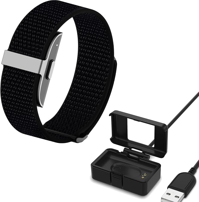 Nylon Loop Sport Replacement Bands+Charger Compatible with Hume Band