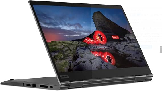 Lenovo ThinkPad X1 Yoga Gen 5 14-inch 4K UHD Touchscreen 1TB SSD, 10th Gen i7, 2-in-1 Laptop (16GB RAM, 4.9GHz i7-10610U, Fingerprint Reader, ThinkPad Pen, Windows 10 Pro) Iron Gray, 20UB000NUS
