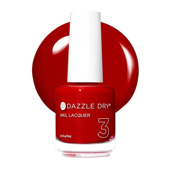 Dazzle Dry Nail Lacquer, Step 3 Rapid Red (0.5 fl oz)
