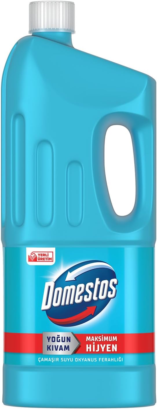 Domestos Yoğun Kıvamlı Çamaşır Suyu Okyanus Ferahlığı Maksimum Hijyen 1850 ml