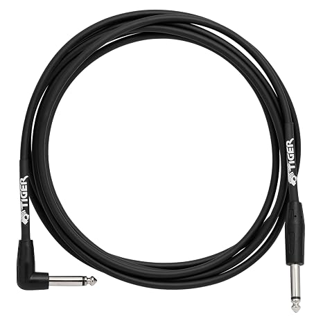 Tiger Guitar Cable - Bass Keyboard E-Drums Instrument Lead
