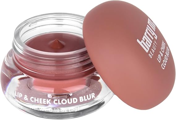 Barry M Lip and Cheek Cloud Blur Multi Use Scented Cream Blush for Lips and Cheeks Blendable Colour Lightweight Creamy Formula Natural Finish Makeup - Vanilla Fudge