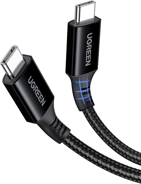 UGREEN USB C to USB-C Charger Cable 100W 5A Type C to C Fast Charging, 3M
