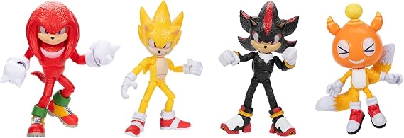 Sonic 3 Movie - 5" Figure 4-Pack Wave 2