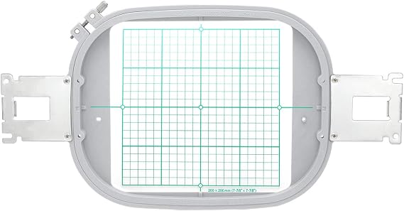 Sew Tech Embroidery Hoop for Brother, 8x8in 200x200mm PRPQF200 Frame