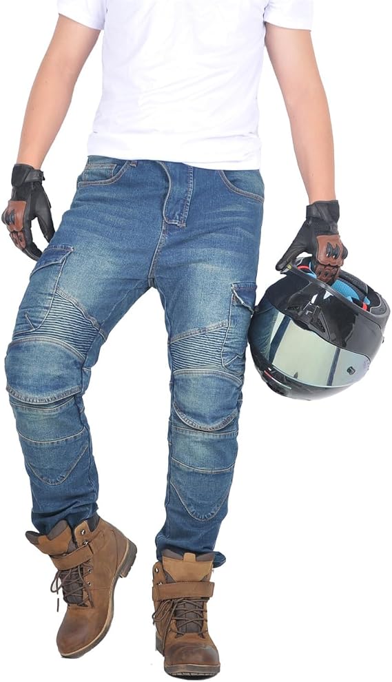 Motorcycle Pants Mens with Armor, Motorcycle Riding Pants for Men - Motorcycle Jeans
