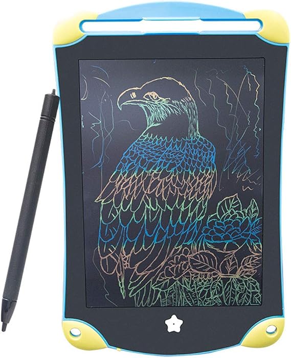 Writing Tablet Colorful 8.5 inch Portable Drawing Board Stylus Erasable Doodle Sketch Digital Notepad Bulletin Board