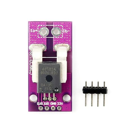 ACS758 Linear Current Sensor Module, 50A, 120KHz | 3-5.5V, near-zero magnetic hysteresis, for AC and DC current measurement applications