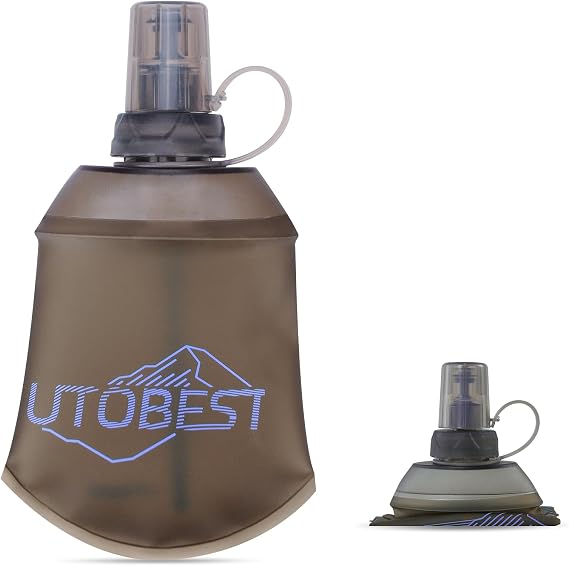 UTOBEST Soft Flask 150ml Collapsible Running Water Bottles