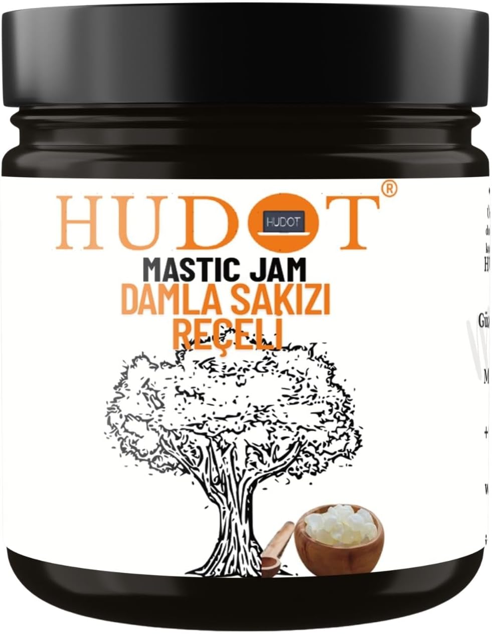 HUDOT Premium Doğal Damla Sakızı Reçeli 230 g – Katkısız Gurme Lezzet