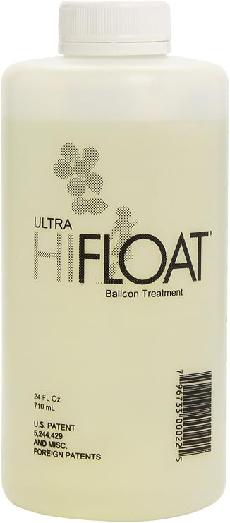 Ultra Balloon Hi Float 24OZ (710ML) Clear Balloon Helium Treatment