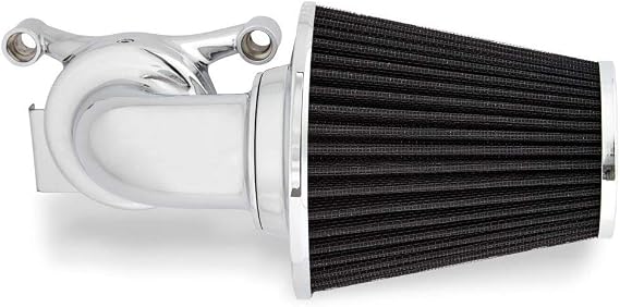 Arlen Ness 90 Degree Monster Sucker Air Cleaner No Cover Chrome 81-006