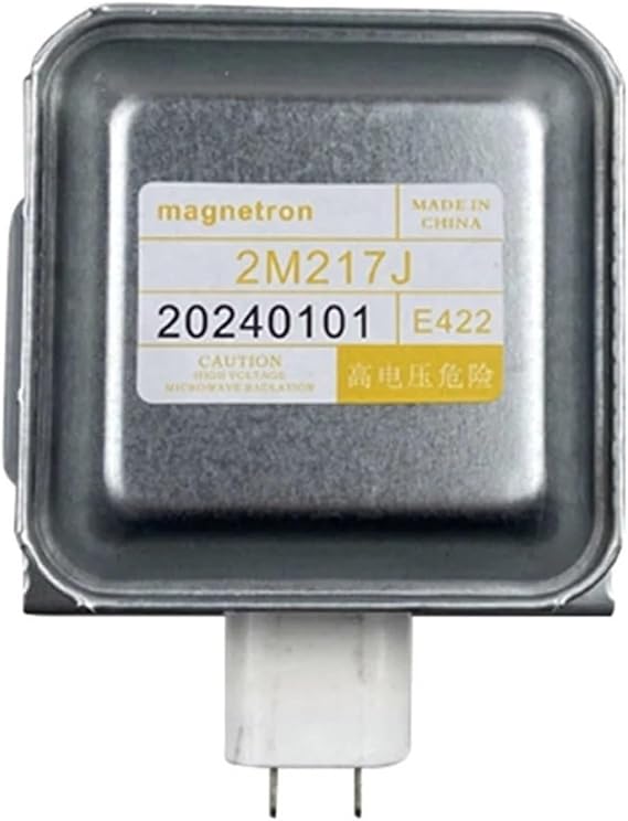 Microwave Generator 2M217J Microwave Magnetron Microwave Emitter Metal Texture A0NC