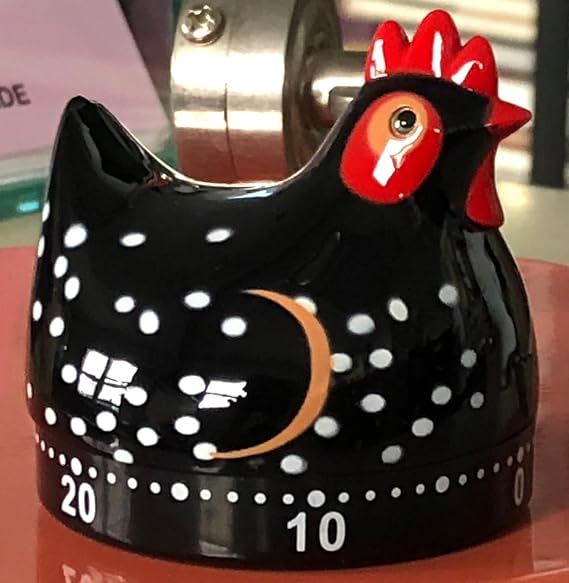Black Chicken Kitchen Timer