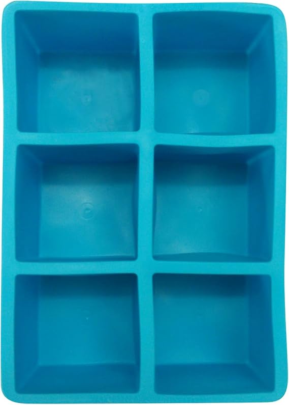 Cocktail Kingdom 2" Square Ice Cube Tray - Food Grade Rubber