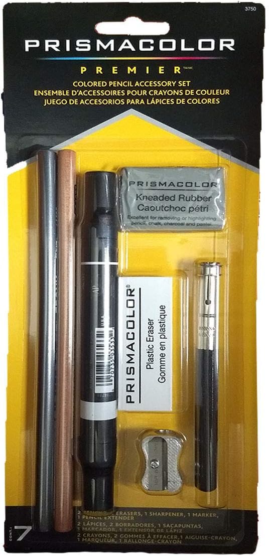 Sanford 3750 Prismacolor Colored Pencil Accessory Set, 7-Piece