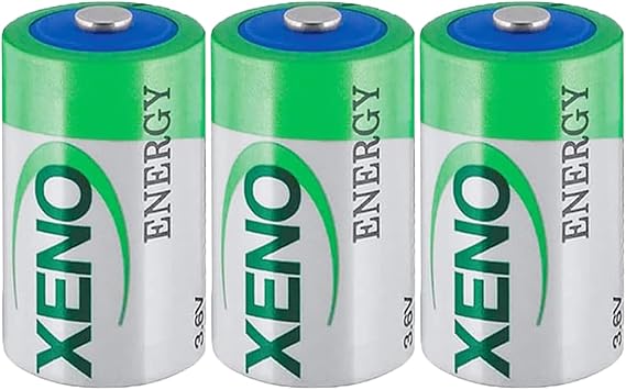 (3 Pack) 3.6V 1200mAh XL-050F Lithium Battery Replace for Xe-no XLP-050F 1/2 AA ER14250 TL-2150 TL-4902 TL-5101 TL-5151 TL-5902 LS14250