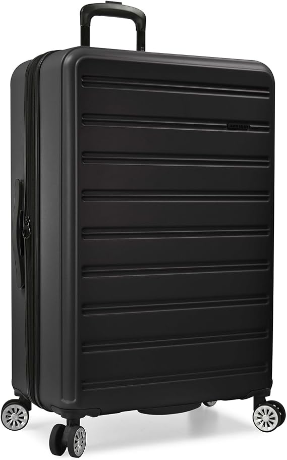Travel Select Snowcreek Hardside Expandable Spinner Luggage, Black, 30-Inch Checked Only