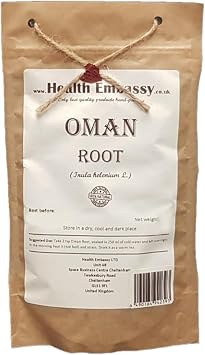 Health Embassy Oman Root | Elecampane Root | Inula Helenium | Herbal Tea 50g