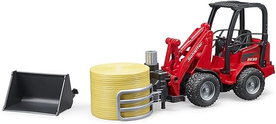 bruder BR02192 Schaffer Yükleyici 2630 -İlave Kıskaç Ve Balya