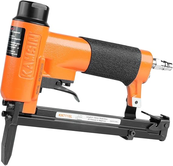 KN7116L 22 Gauge 71 Series Long Nose Pneumatic Upholstery Stapler