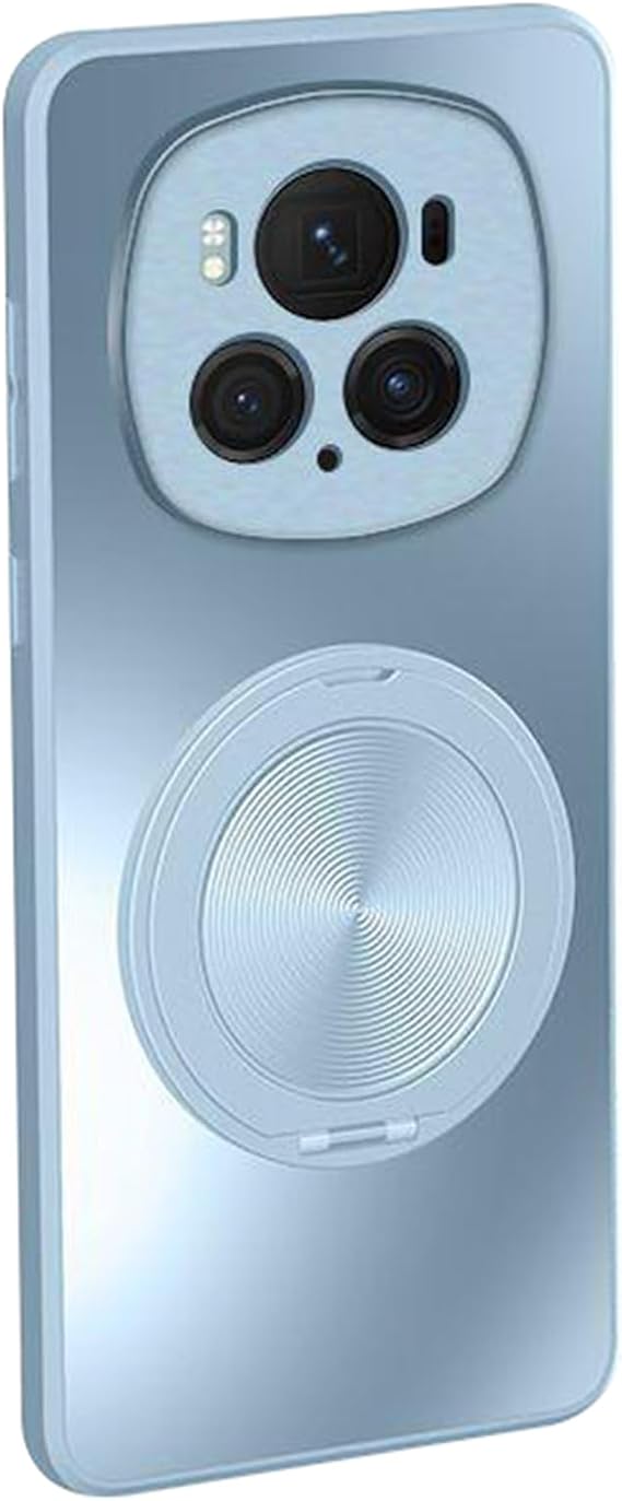 Case for Honor Magic 6 Pro/6, Rotating Ring with Magnetic PC Shockproof Matte Phone Case Anti -Scratch Protection Shell