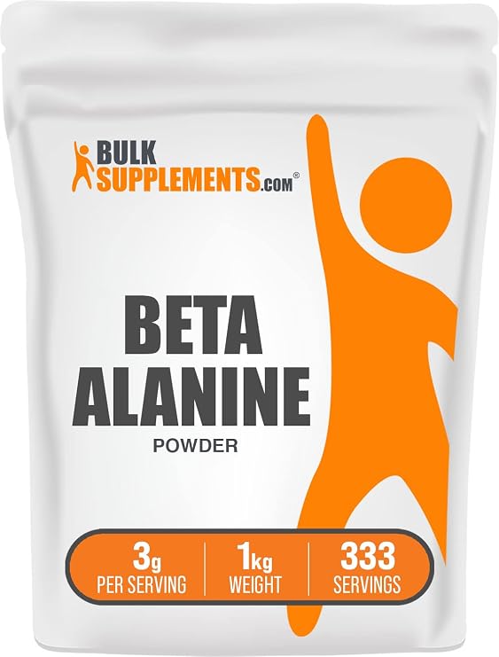 Beta Alanine Powder - Beta-Alanine Supplement, Pre-Workout Supplement - Unflavored & Gluten Free, 3g per Serving, 1kg (2.2 lbs) (Pack of 1)
