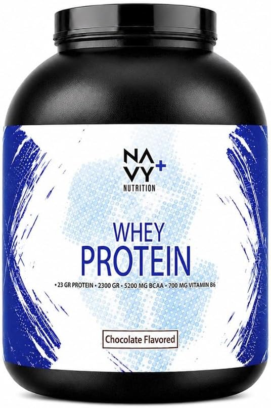 Navy Plus Nutrition 2300 Gr Whey Protein Tozu Çikolata Aromalı