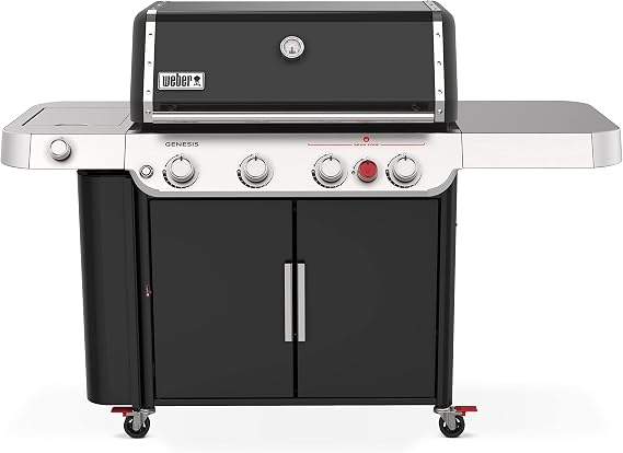 Weber Genesis E-435 Gas Grill for Outdoor Cooking, Propane Grill, Black