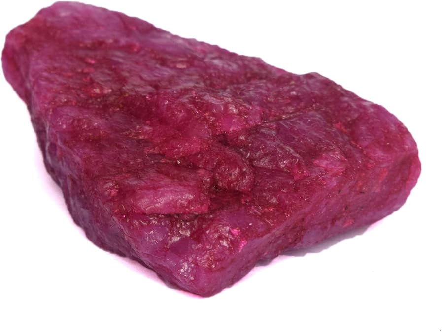 GEMHUB Natural Crystals And Healing Stones 158.50 Carat Raw Rough Ruby Healing Crystals For Jewelry Making