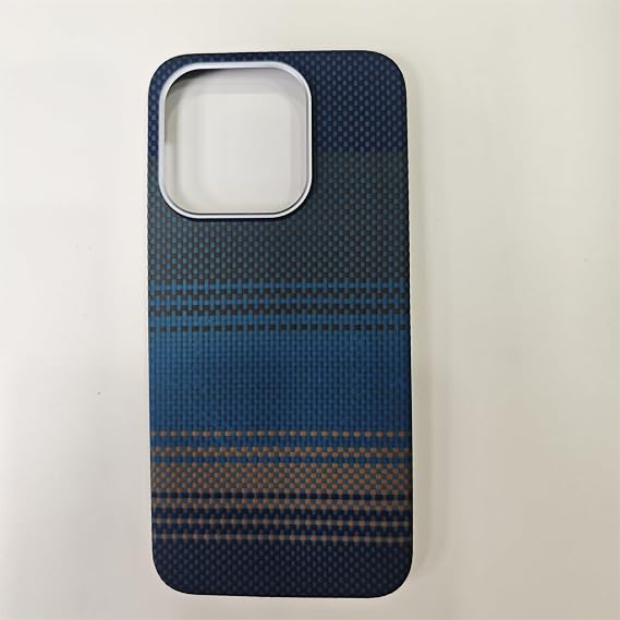 DAYJOY Magnetic Aramid Fiber Case Compatible with Oppo FInd X9 Pro - Light Slim Genuine Real Hard Carbon Fiber Protective case Compatible with Magsafe (B)
