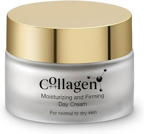 Collagen ++Anti-Aging Moisturizing and Firming Day Cream, Hydrating Collagen Cream, Anti Wrinkle Face & Neck with Collagen Peptide