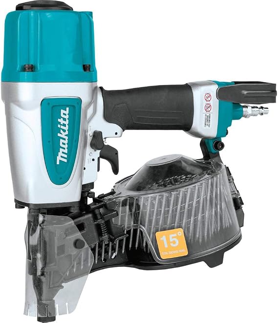 Makita AN613 Pneumatic 15 2-1/2" Siding Coil Nailer