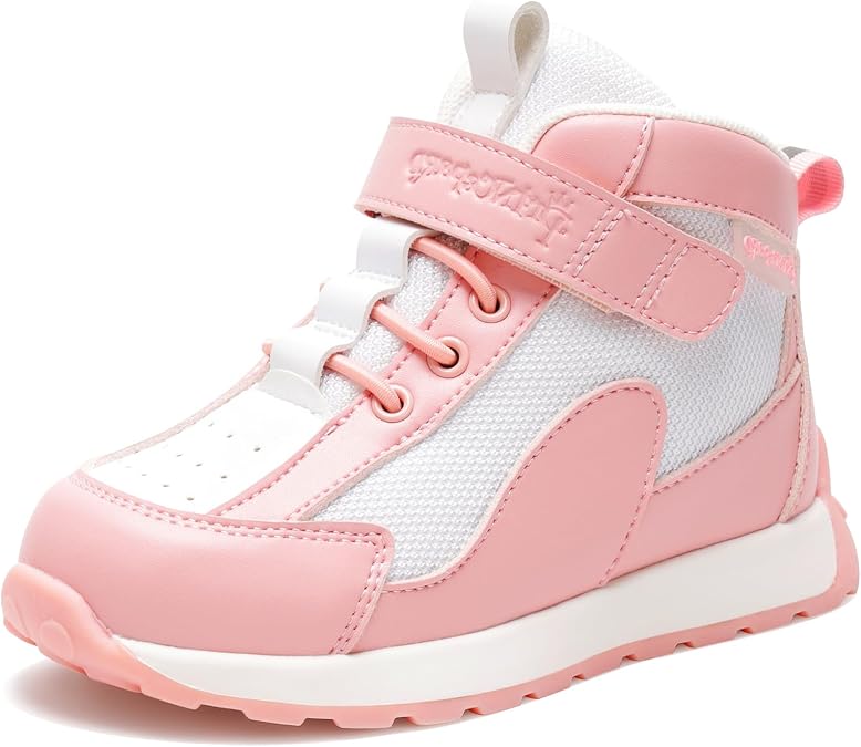 princepard Kids Orthopedic Shoes with Arch and Ankle Support,Fashion Mesh Breathable Sneakers