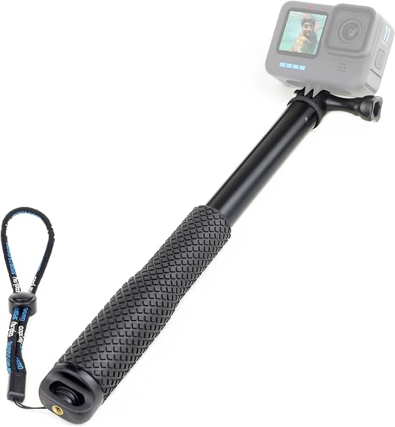 SOONSUN Waterproof Selfie Stick Long Extension Pole for GoPro Action Camera